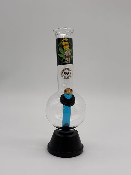 Pyrex Medium Bonza Bubble Bong 26cm Homer