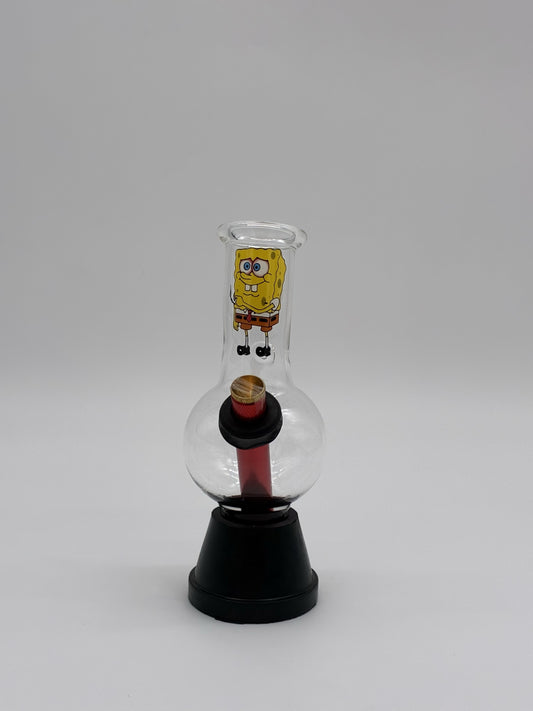 Pyrex Small Bonza Bong 20cm Sponge Bob