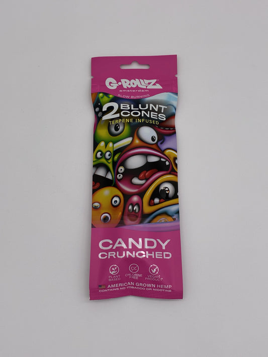 G Rollz Terpene Infused Cones 2p Candy Crushed