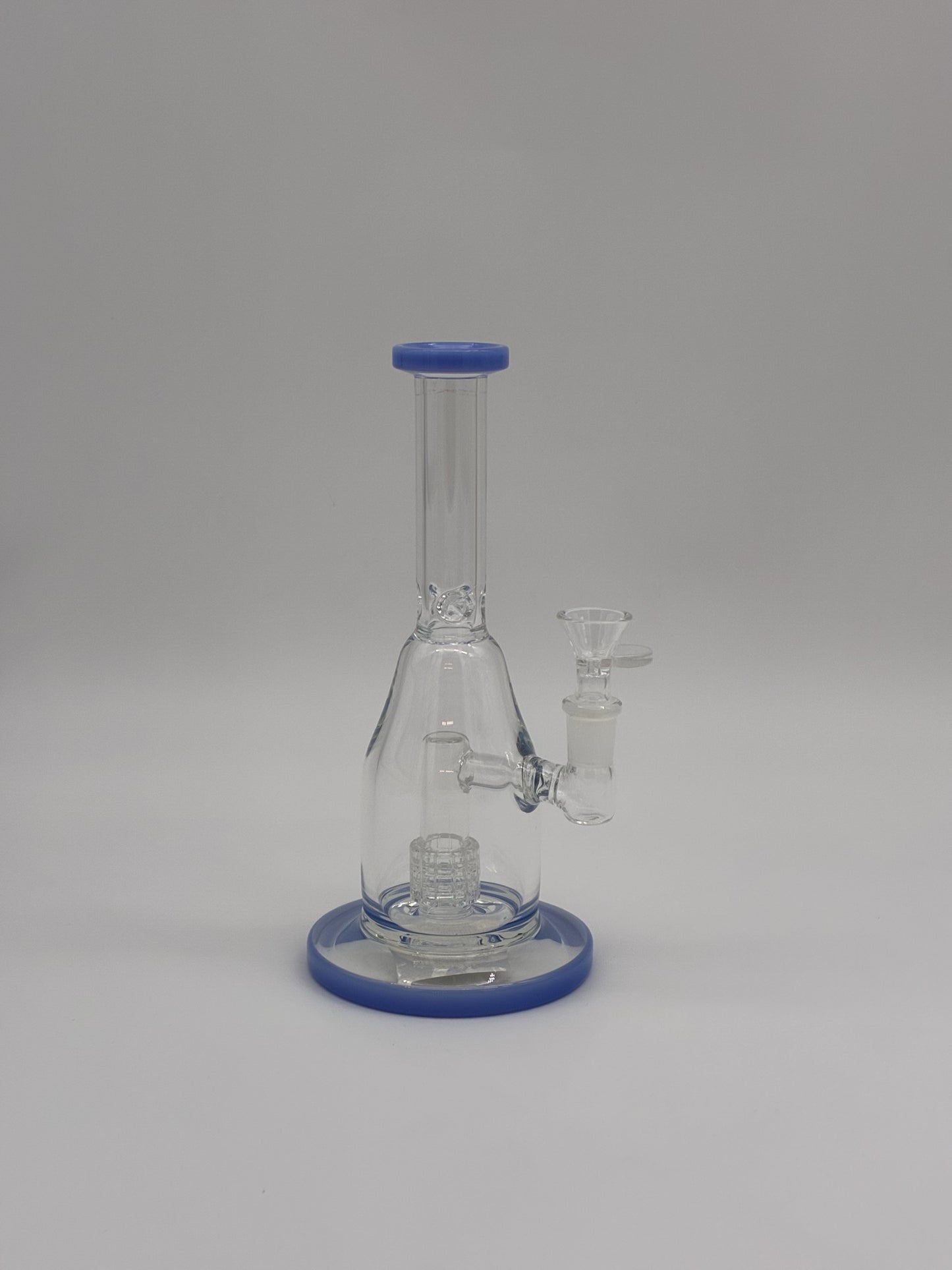 Stone Age Small Percolator Bong 24cm Blue