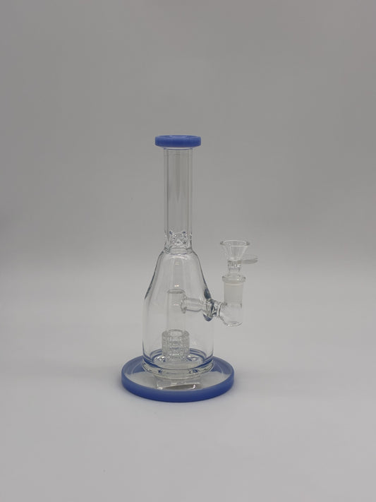 Stone Age Small Percolator Bong 24cm Blue