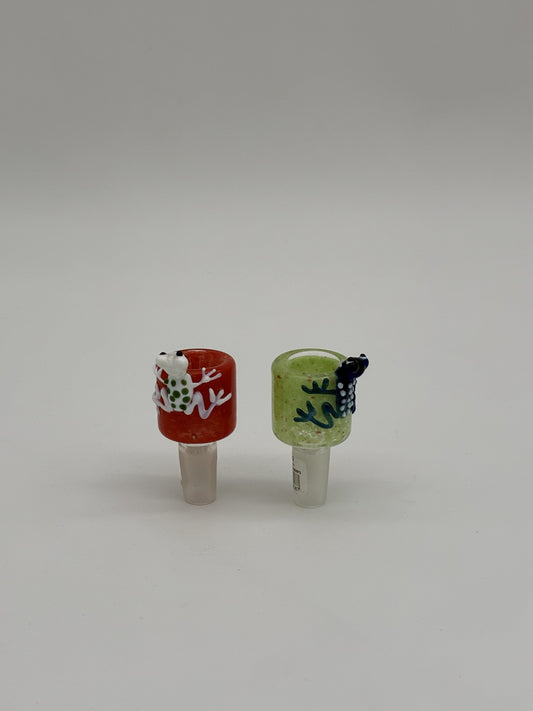 Frog glass cone piece 14mm