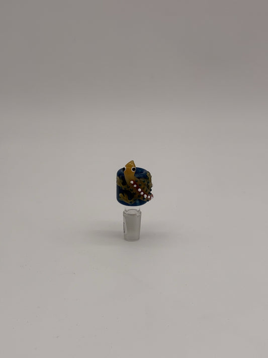 Colored CP with 3D Gekkonidae Design
