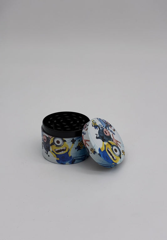 Metal Grinder 50mm 4pcs Gru and Minions
