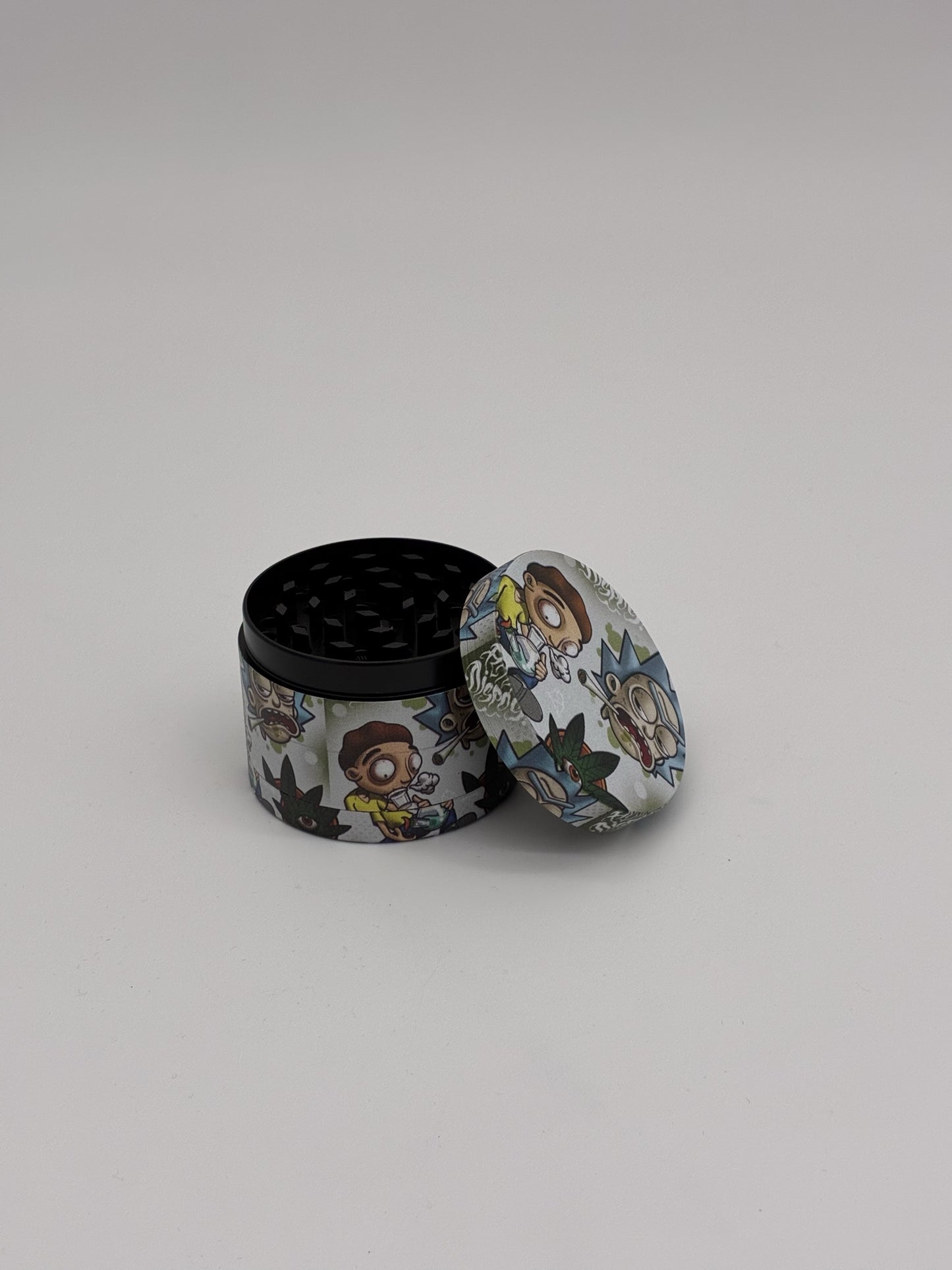 Metal Grinder 55mm 4pcs Rick and Morty session