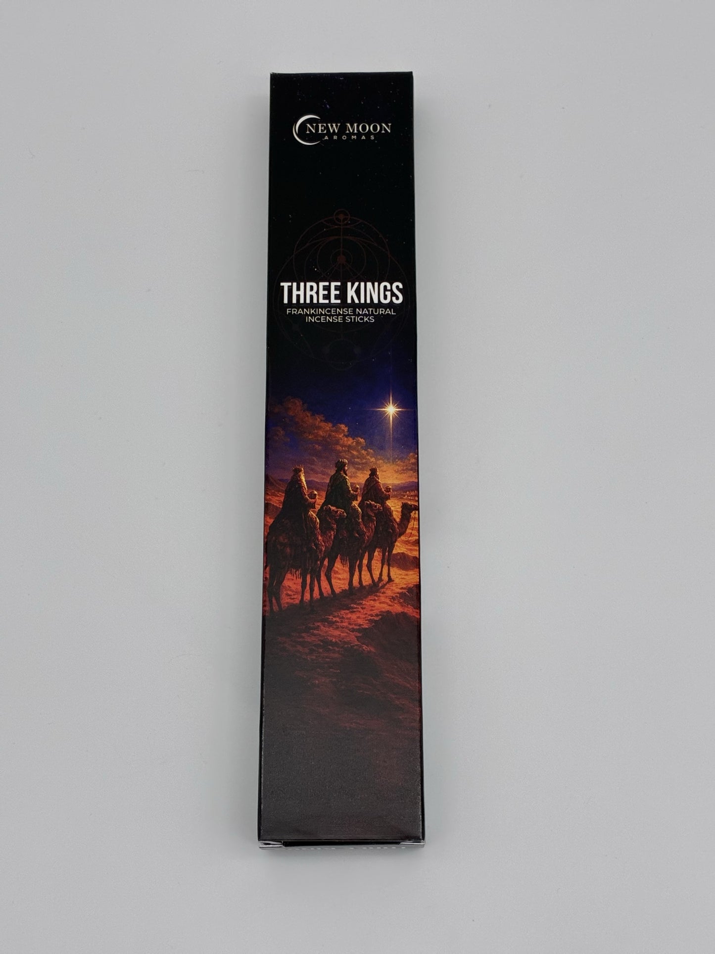 New Moon Aromas Incense Sticks 15g Three Kings Frankincense