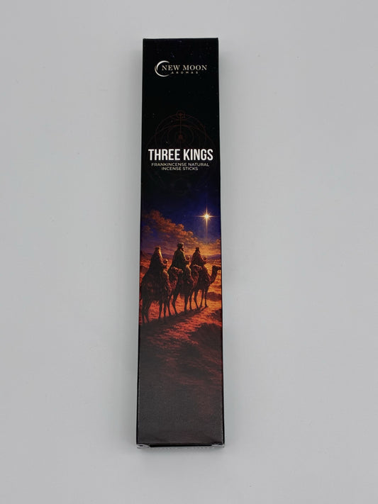 New Moon Aromas Incense Sticks 15g Three Kings Frankincense