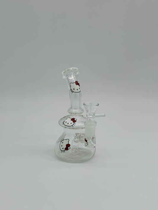 Hello Kitty Glass Bong 15cm