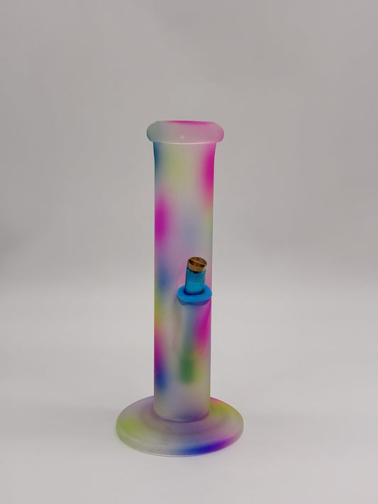 MWP Medium Straight Bonza Bong 28cm Fairy Floss