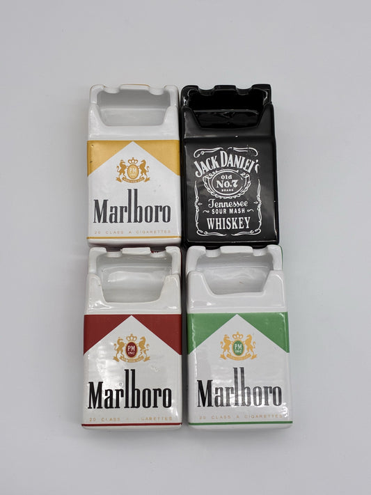 Ashtray Ceramic - Cig Case Assorted