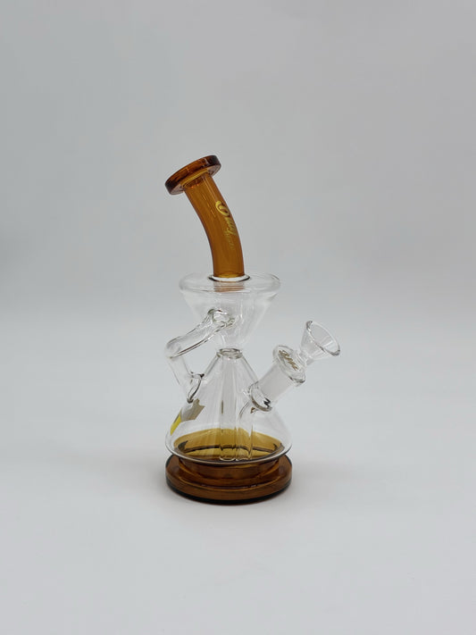 Billy Mate Amber Flux Recycler Bong 22cm