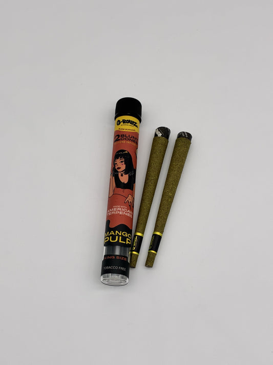 G Rollz Terpene Infused Cones 2 packs Mango Pulp