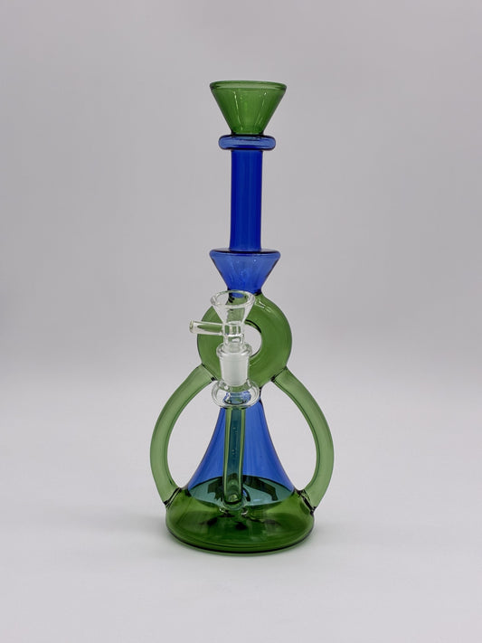 Recycler Glass Bong 27cm