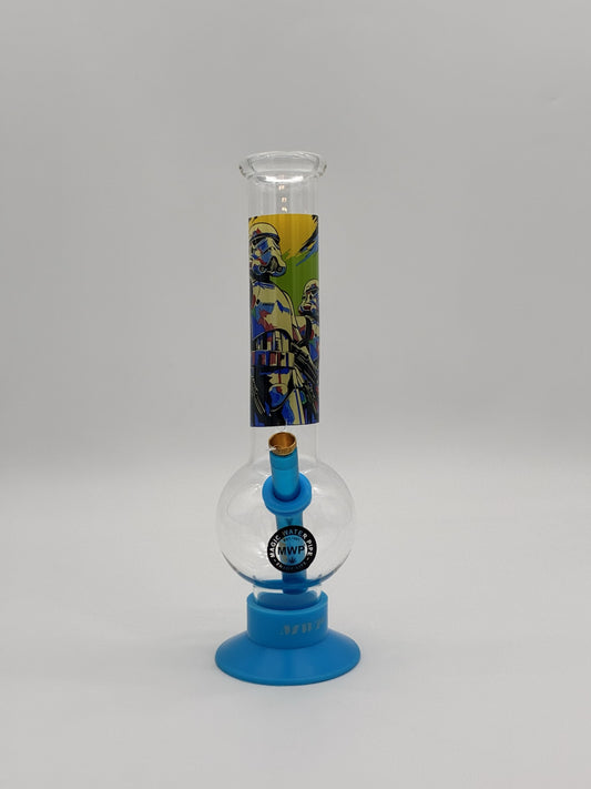 MWP Large Bent Bubble Bong 30cm Stormtrooper