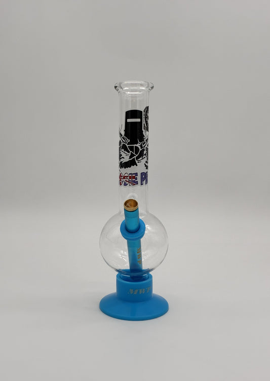 MWP Medium Bent Bubble Bong 25cm Ned Kelly