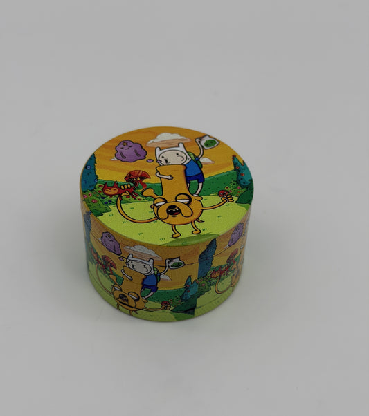 Metal Grinder 4pc 50mm Adventure Time