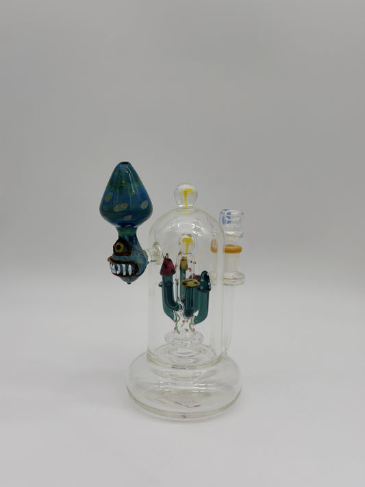 Stone Age Mushroom Percolator Bong 21cm