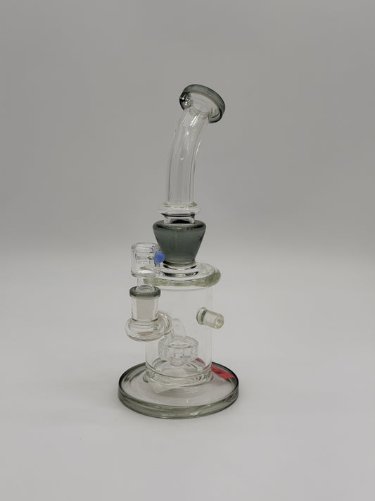 Stone Age Medium Percolator Bong 25cm Grey