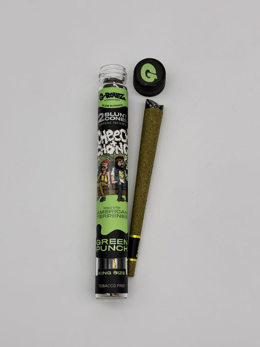 G Rollz Terpene Infused Cones 2 packs Green Punch