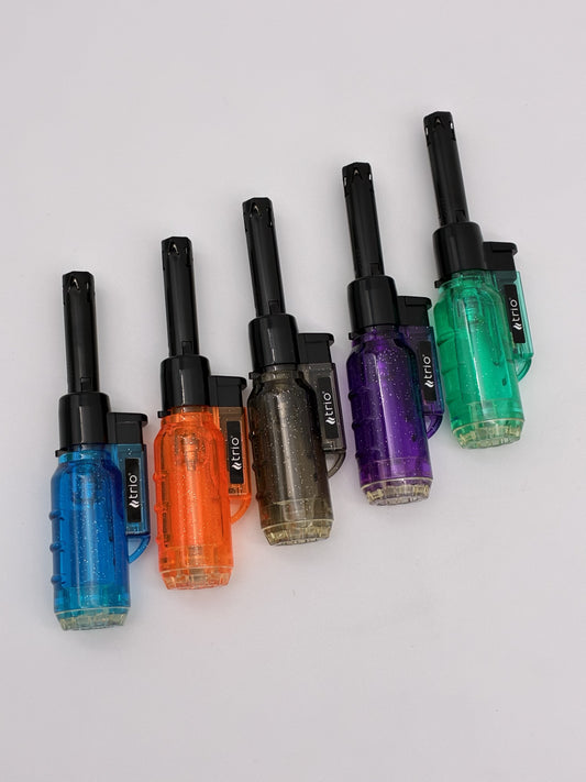 Candle Jet Lighter Transparent Assorted