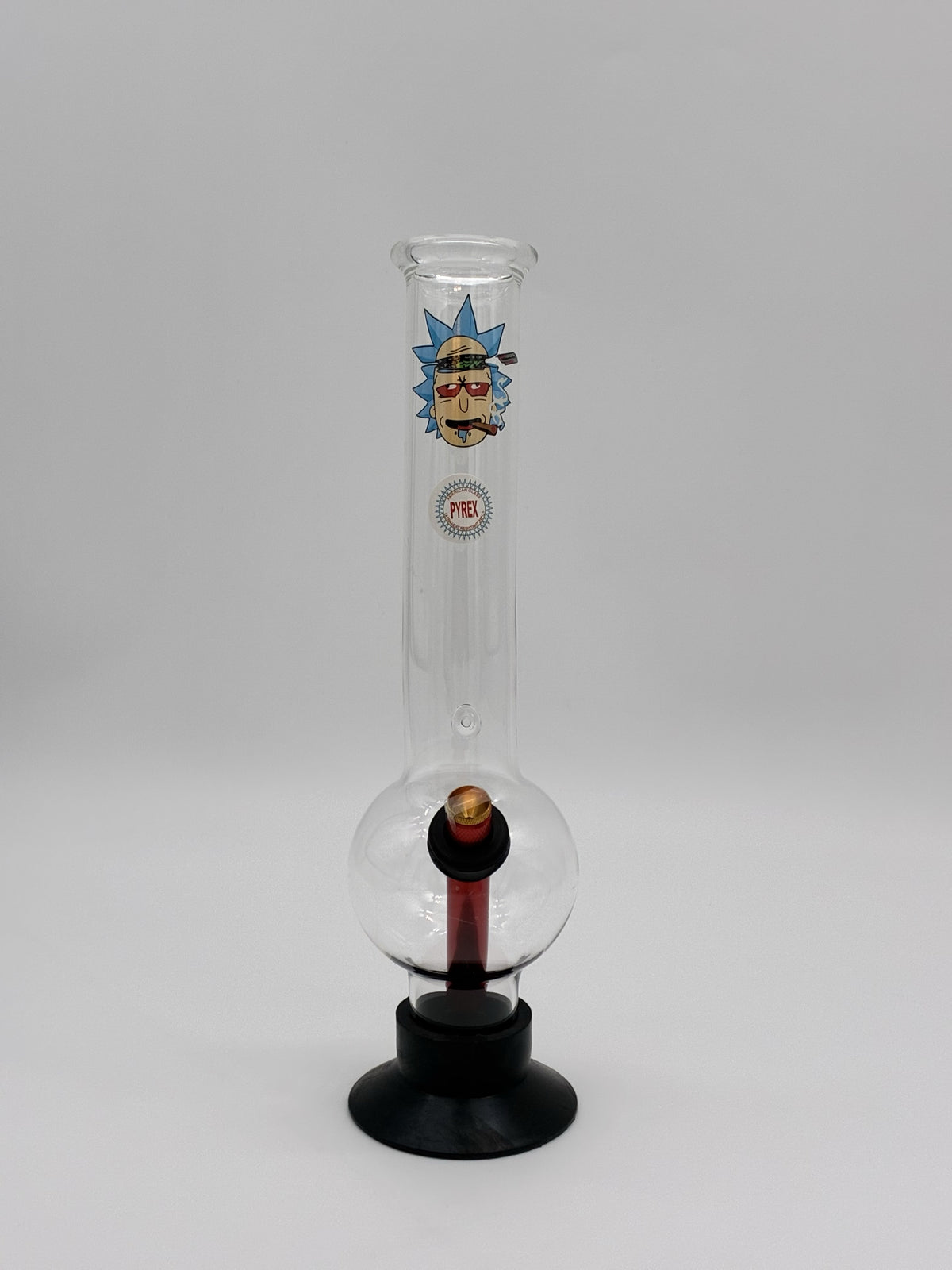 Pyrex XL Bonza Bubble Bong 35cm Rick