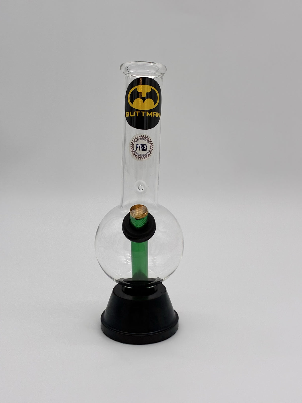 Pyrex Medium Bonza Bubble Bong 25cm Buttman