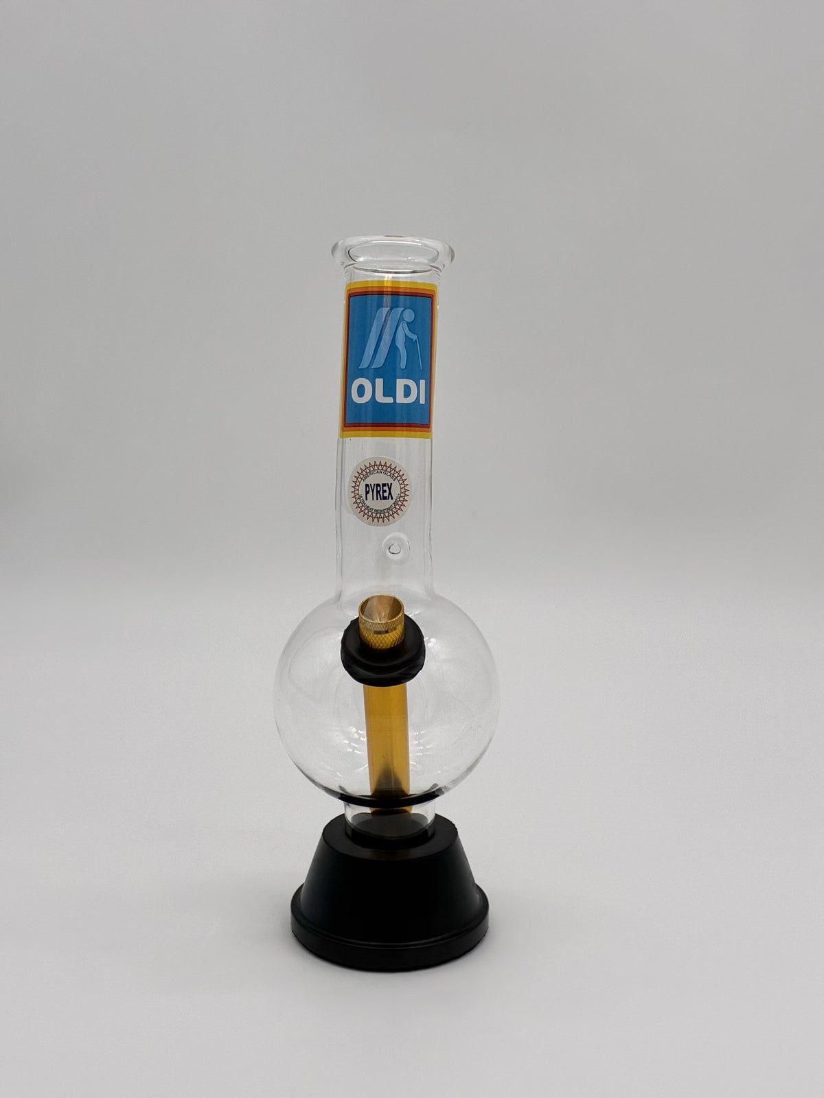 Pyrex Medium Bonza Bubble Bong 25cm Oldi