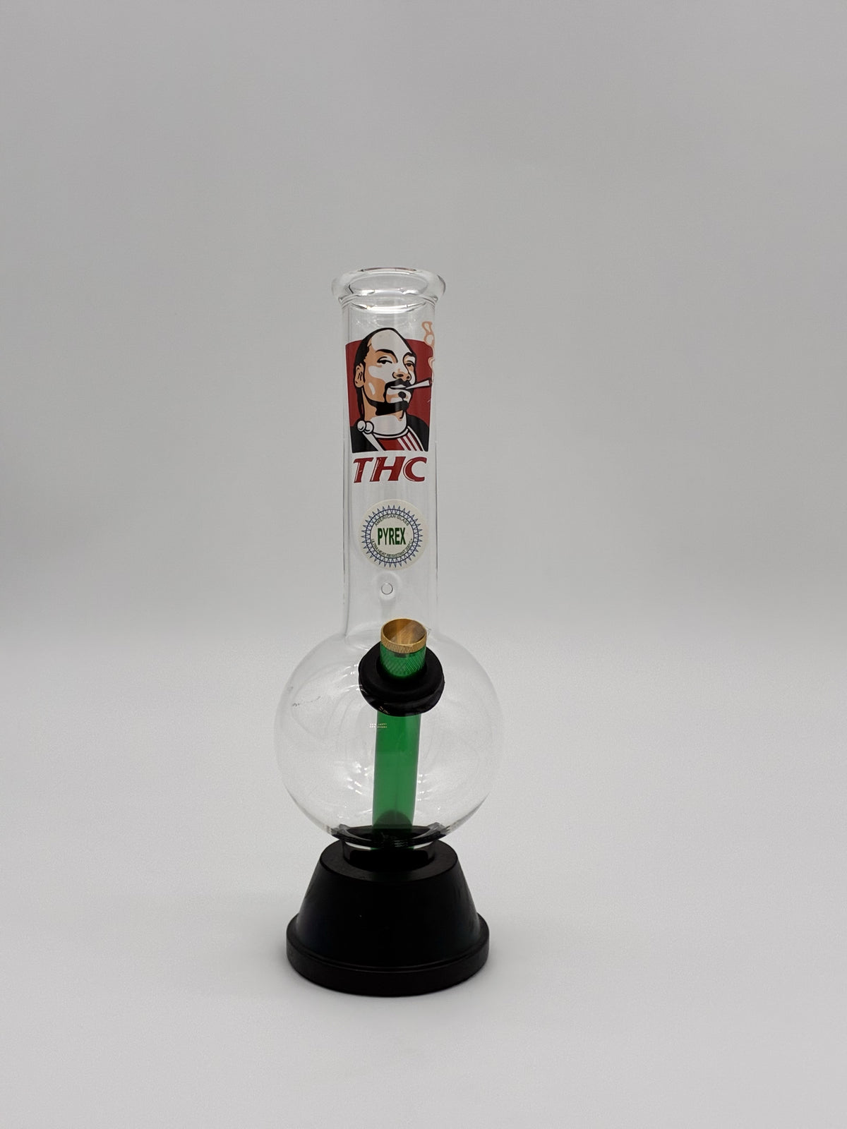 Pyrex Medium Bonza Bubble Bong 26cm Thc Snoop