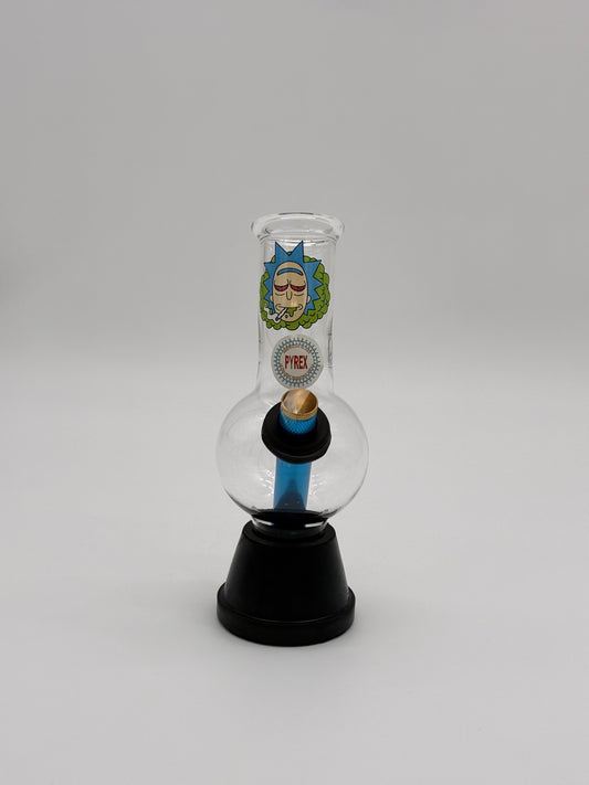 Pyrex Small Bonza Bubble Bong 20cm Rick