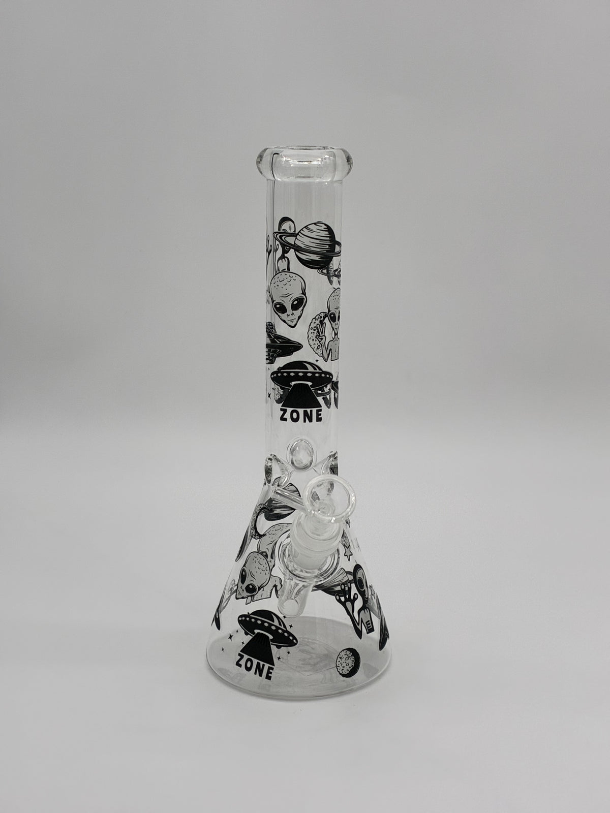 Medium Beaker Bong 28cm Alien Zone