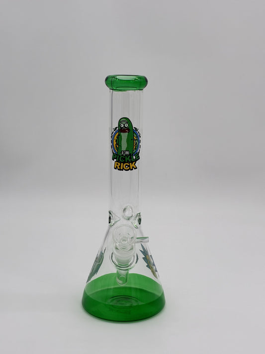 Medium Beaker Bong 28cm Pickle Rick