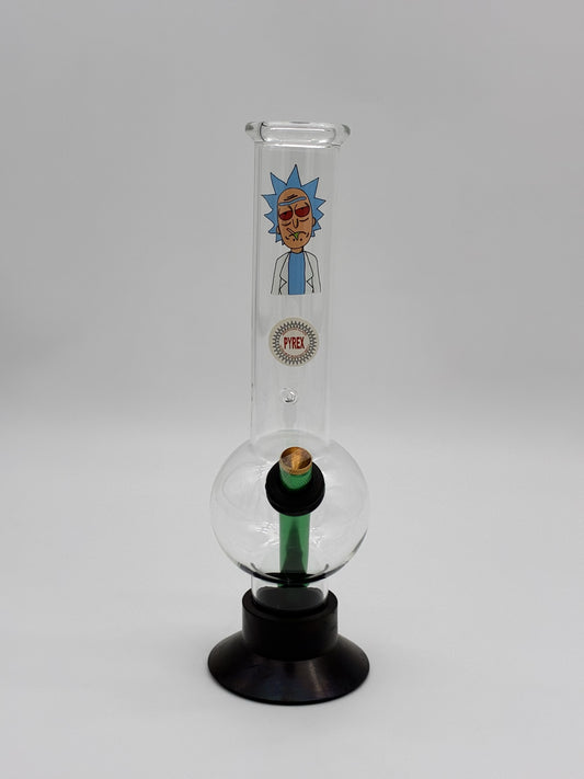 Pyrex Large Bonza Bubble Bong 30cm Rick