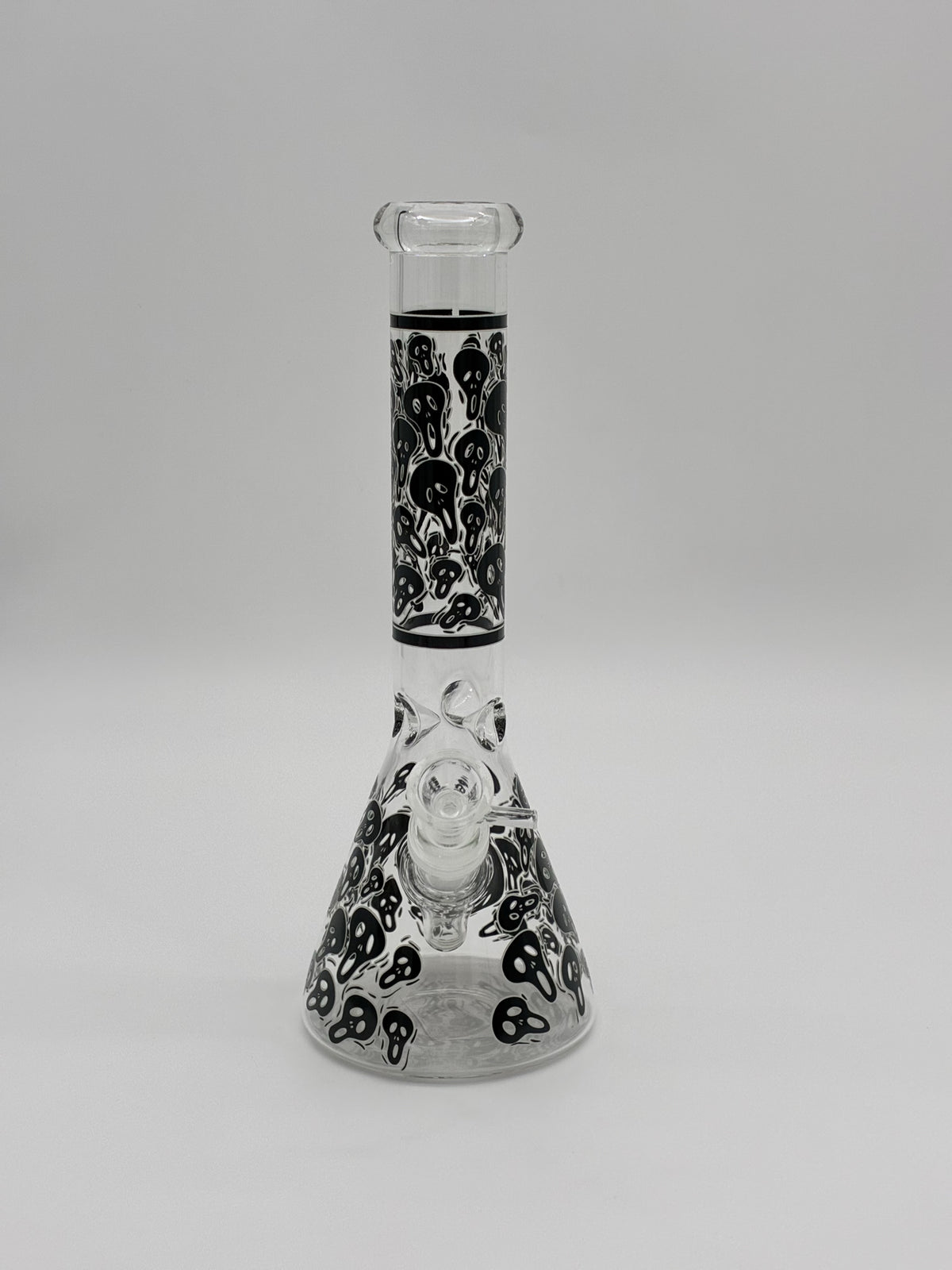 Medium Beaker Bong 28cm Scream Black