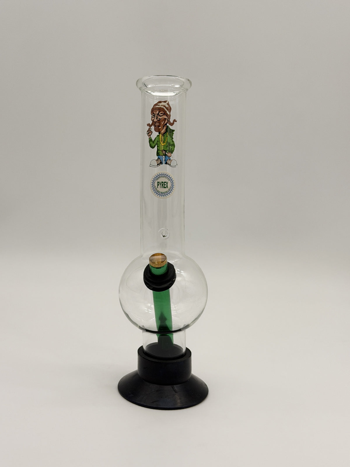 Pyrex Large Bonza Bubble Bong 30cm Snoop