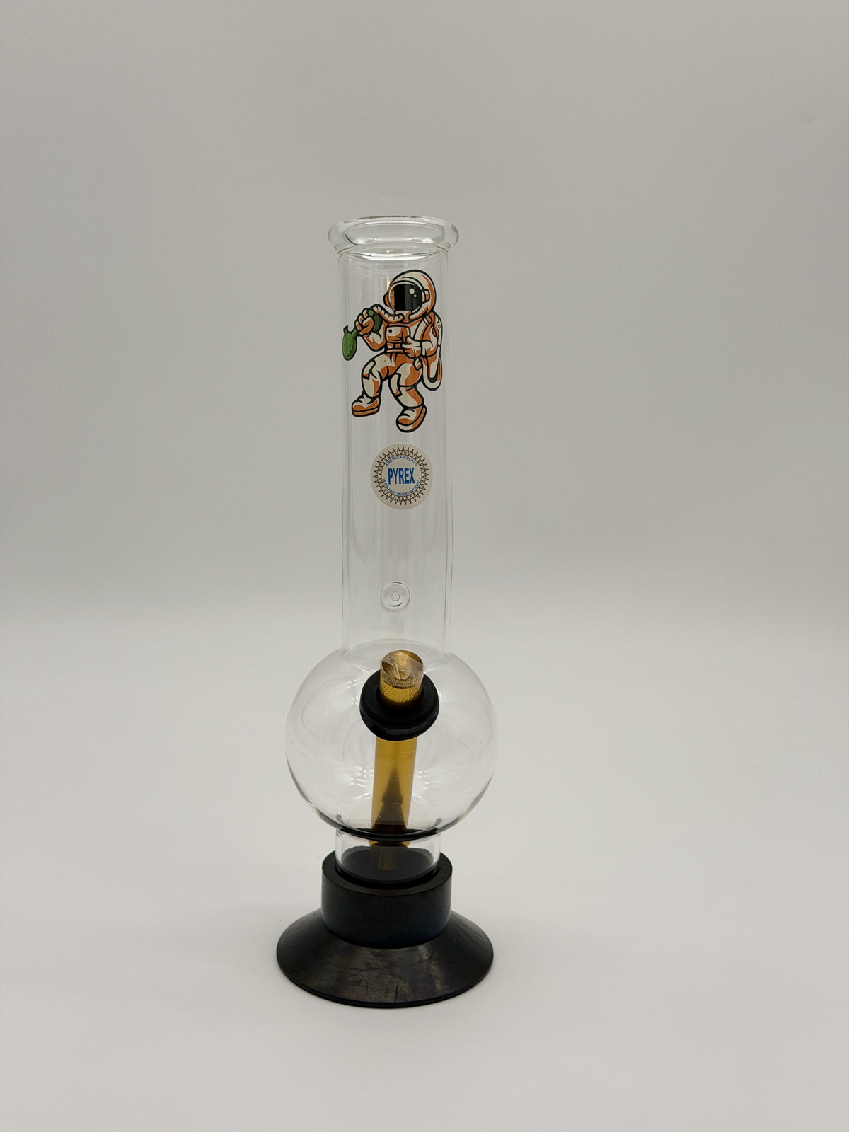 Pyrex Large Bonza Bubble Bong 30cm Astronaut