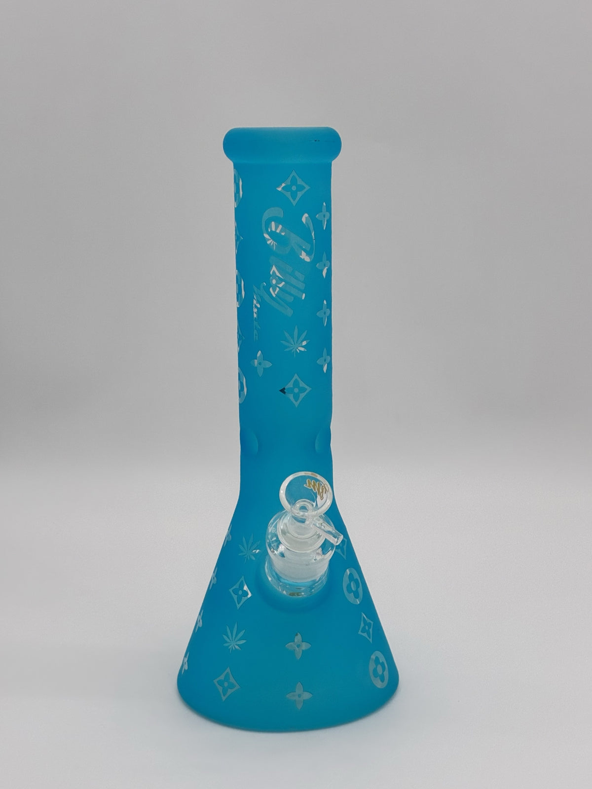 Billy Mate Large Beaker Bong 30cm Frosted LV