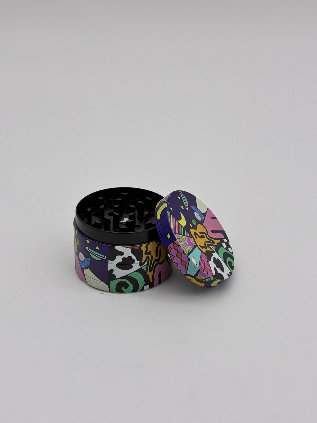 Metal Grinder 50mm 4pc Graffiti