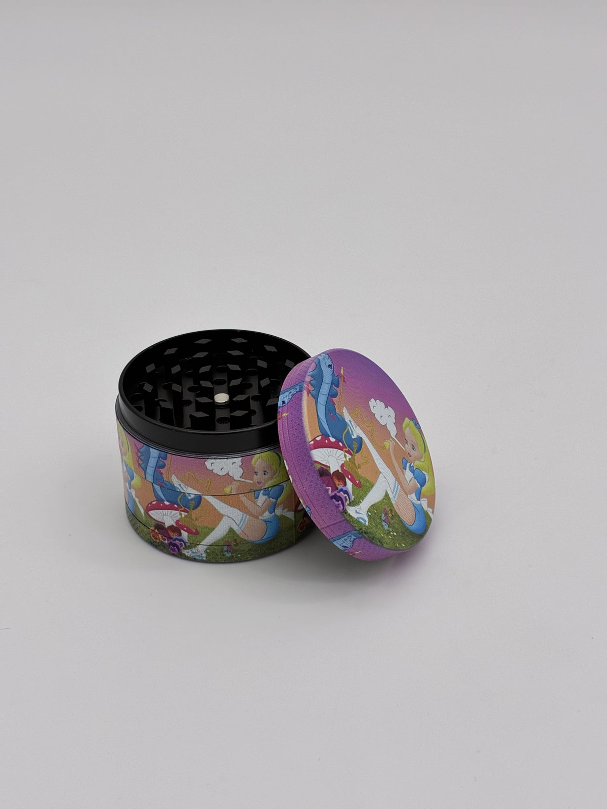 Metal Grinder 50mm 4pc Alice in Wonderland