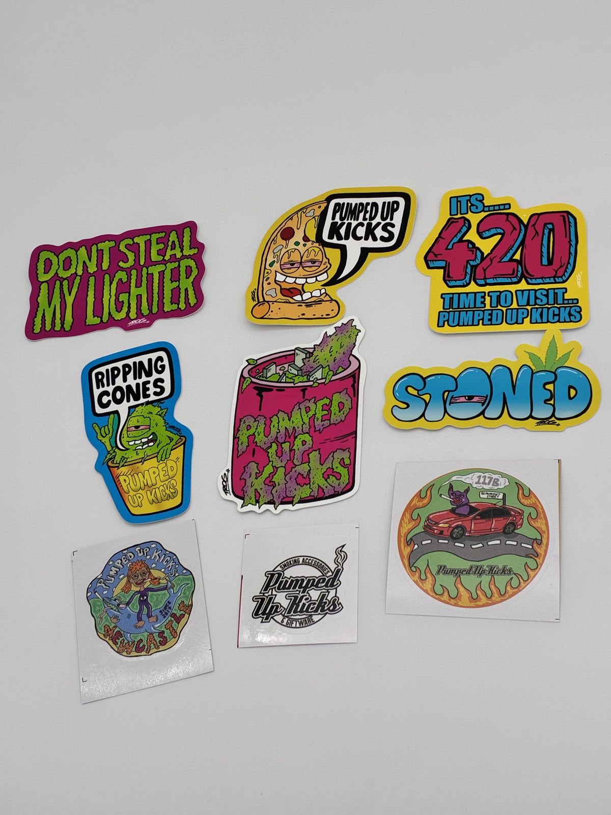 Trog x PUK Sticker pack