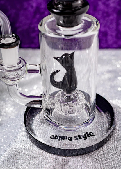 Canna Style Bong Black Cat 21cm