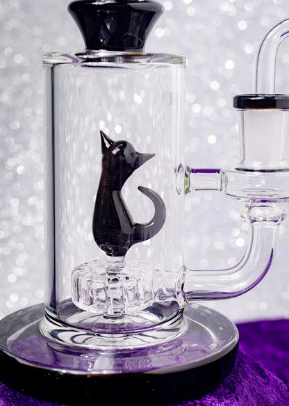 Canna Style Bong Black Cat 21cm