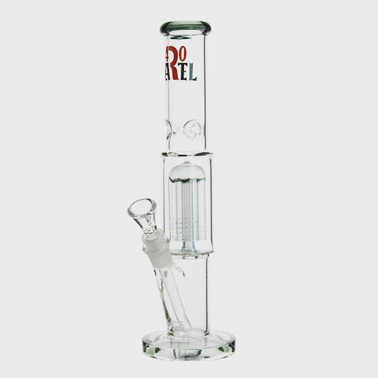 420 Cartel Glass Didgeridoo with Tree Perc Water-pipe – 30cm