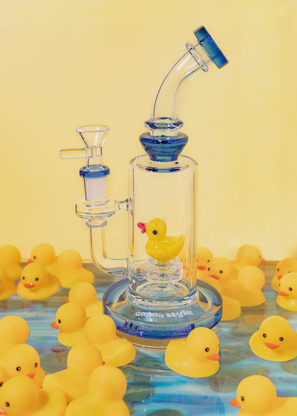Canna Style Bong Rubber Duck Figurine 21cm