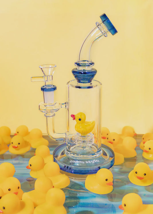 Canna Style Bong Rubber Duck Figurine 21cm