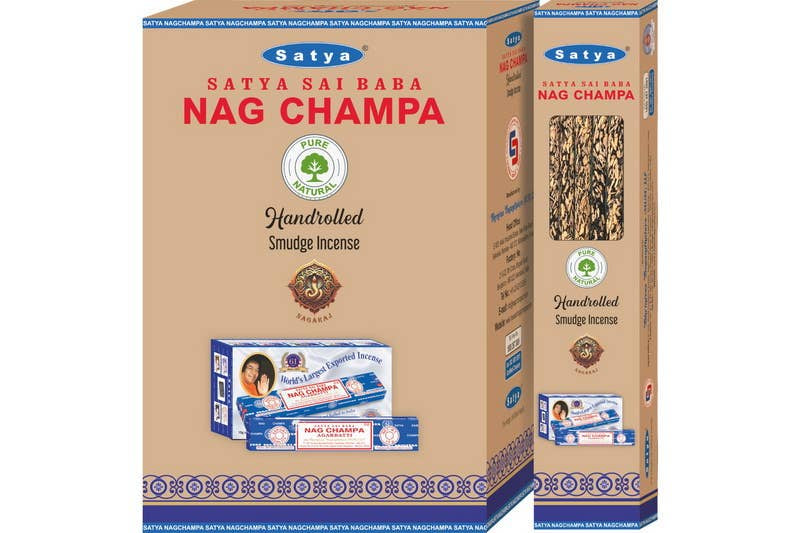 Satya "Nag Champa" Smudge Stick Incense