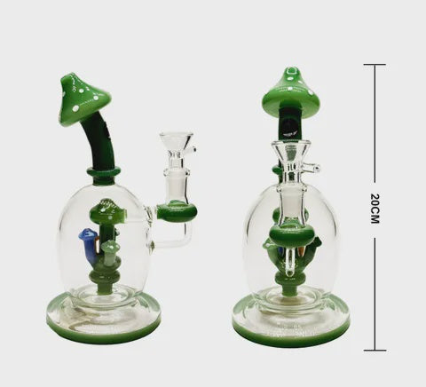 Stone Age Mushroom Percolator Bong 20cm
