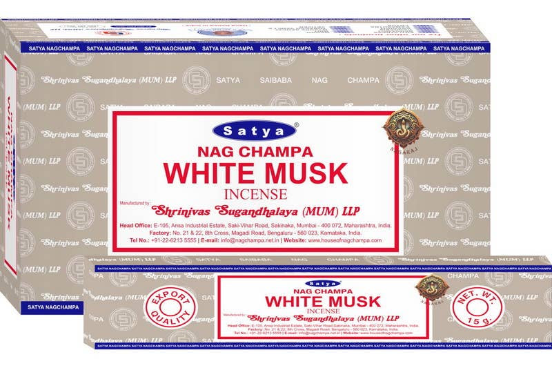 Satya "White Musk" Incense 15 grams