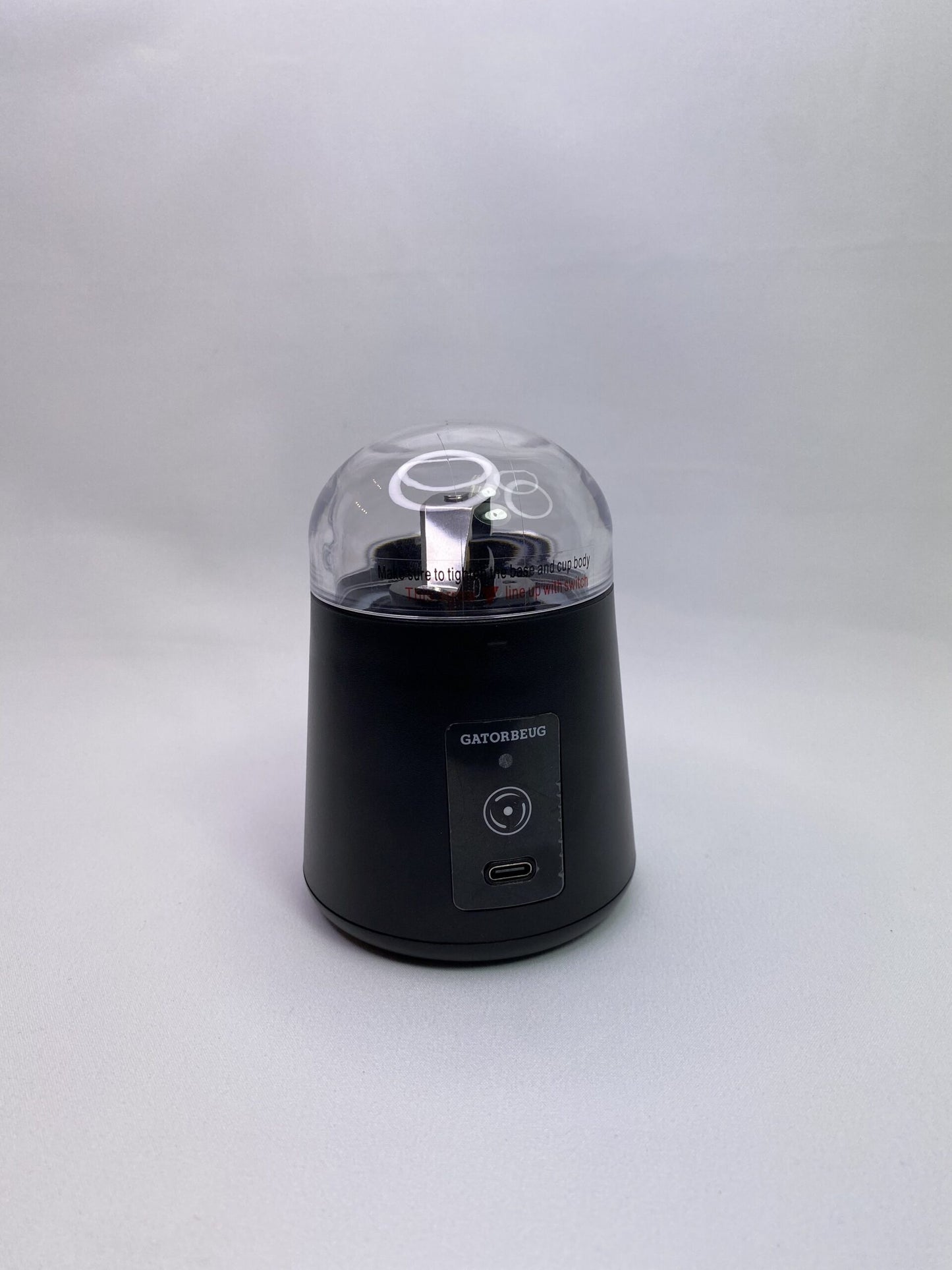 Gatorbeug Mini Muzz Electric Portable Grinder Black