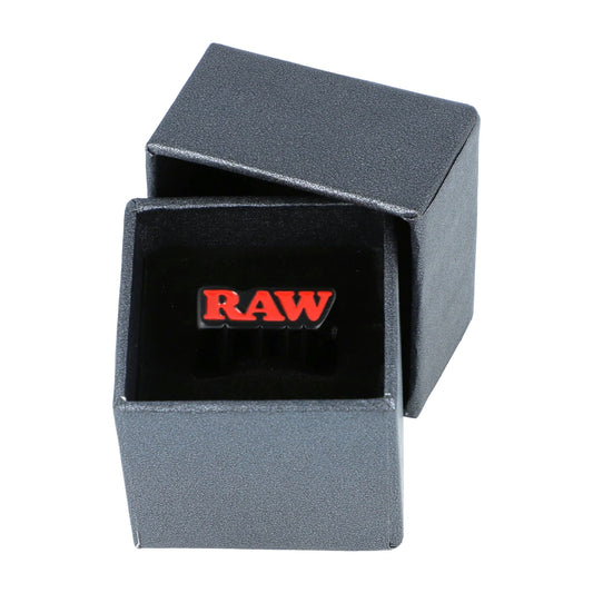 Raw Black Smoker Ring Size 9