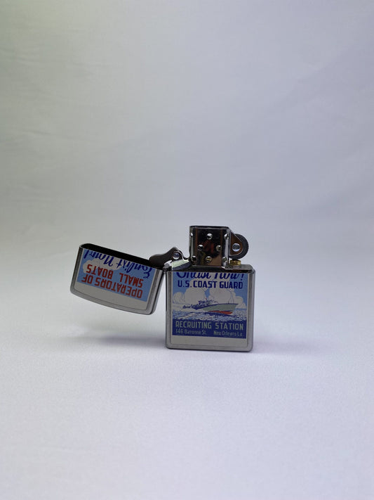 Zippo U.S. COAST GUARD ENLIST NOW Pocket Lighter 29598